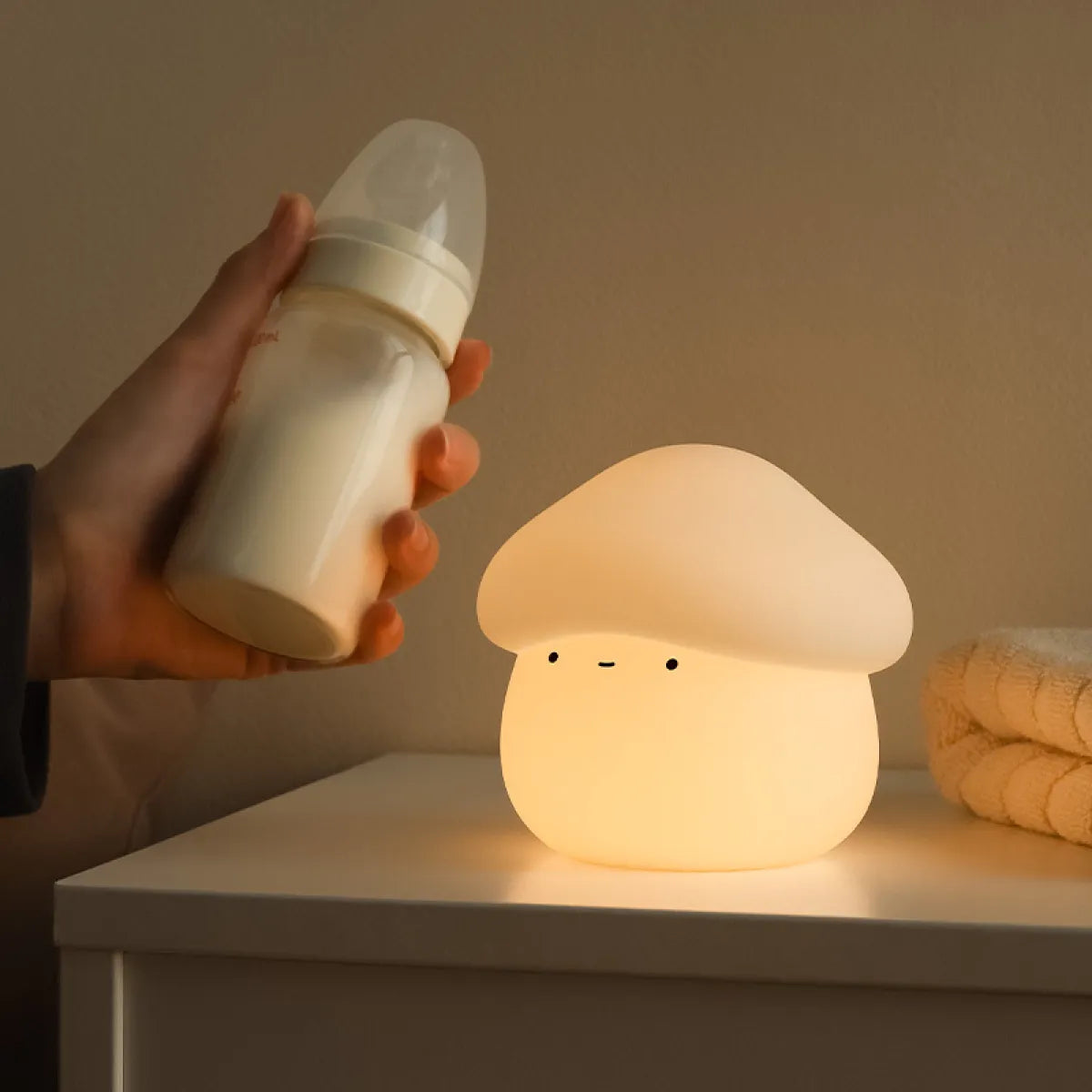 Mushroom Silicone Night Lamp Decor