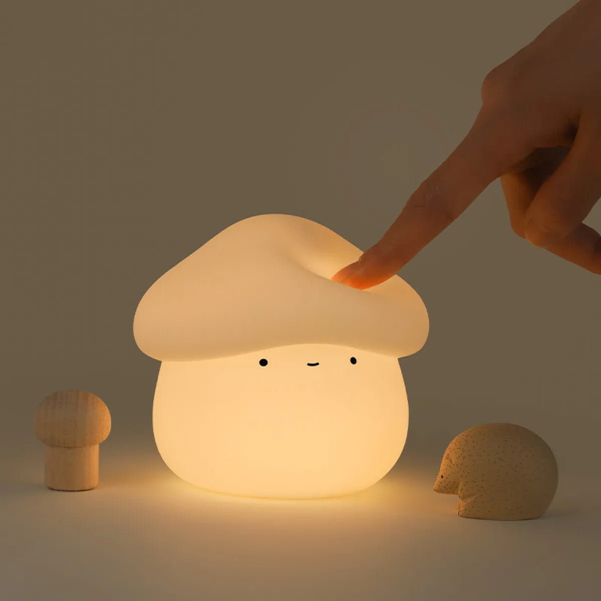 Mushroom Silicone Night Lamp Decor